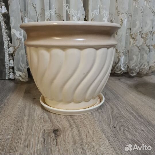 Горшки керамические бу