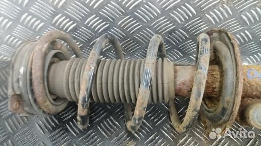 Стойка передняя левая nissan X-trail T31, Номер E4303JG71A, 54010JG70C, 54321JG01B (DNK06K501)