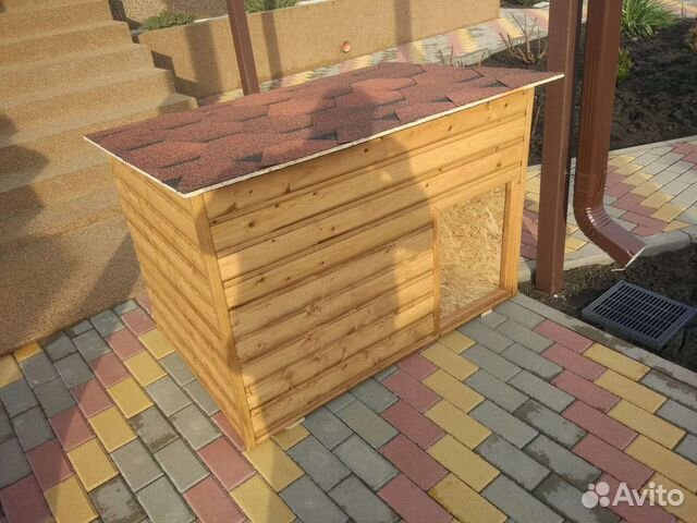 Будка для собаки. Будка утепленная. Будка