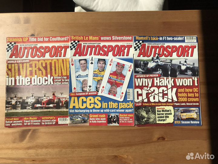 Журнал AutoSport 2000г. (Великобритания)
