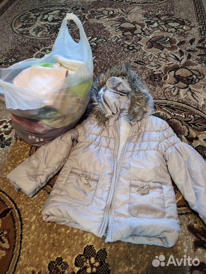 Вещи пакетом на девочку