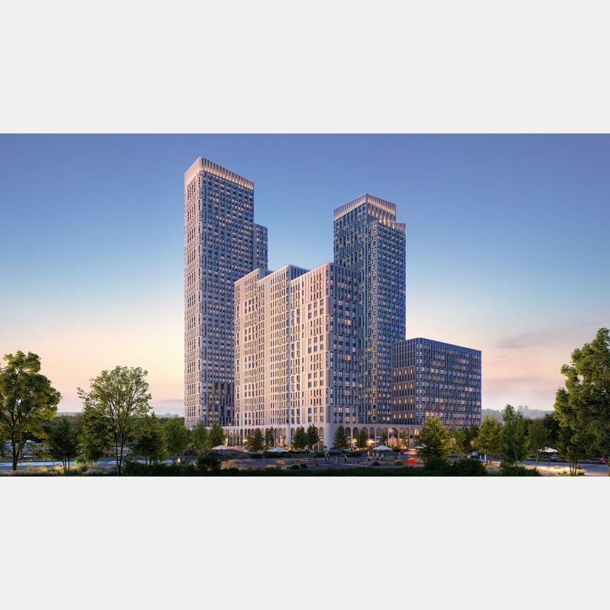 2-к. квартира, 49,4 м², 7/13 эт.