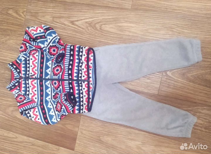 Флисовый костюм и жилет