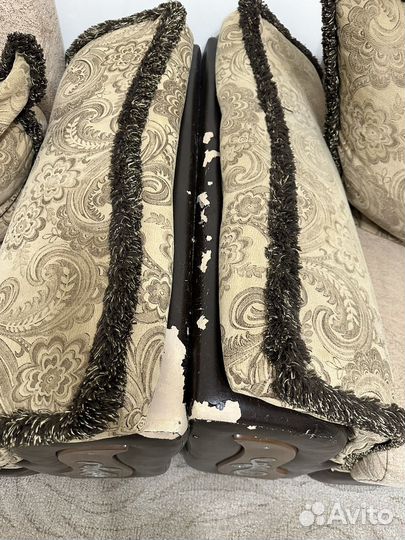 Диван и 2 кресла раскладные бу