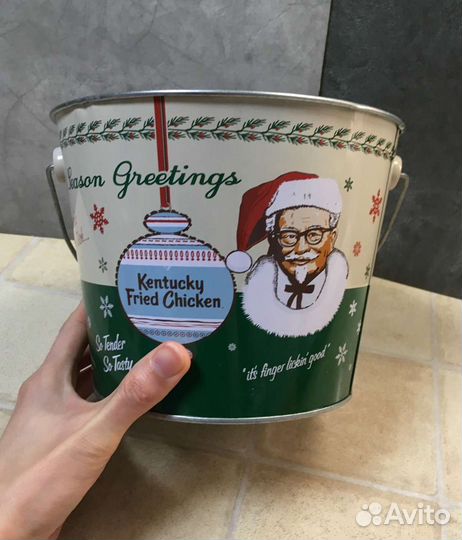 Жестяные ведра KFC Баскет