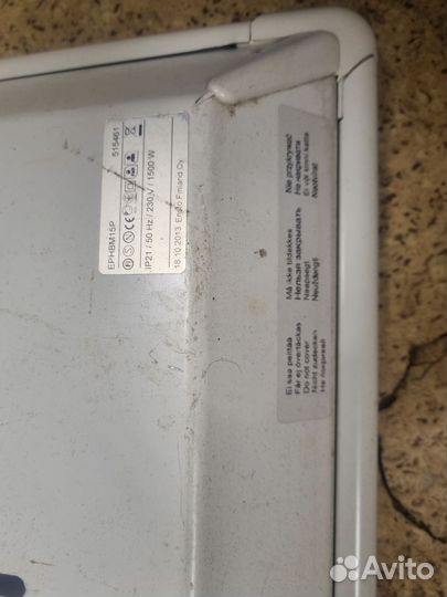 Конвектор электрический бу