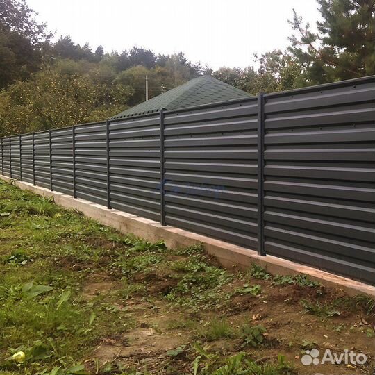 Забор из профнастила в Мамадыше