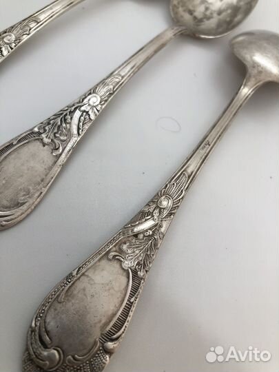Ложки мельхиоровые СССР «Киев»