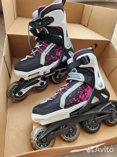 Роликовые коньки rollerblade spitfire детские