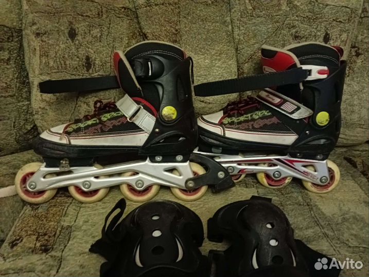 Детские ролики и защита