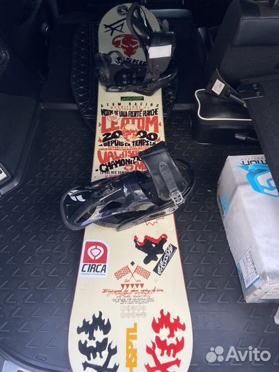 Сноуборд комплект с ботинками мужской