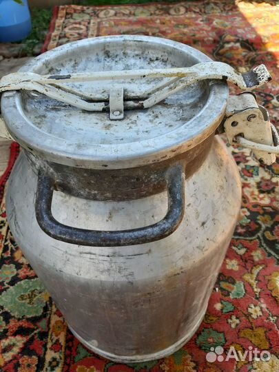 Фляга молочная, алюминиевая 40 л