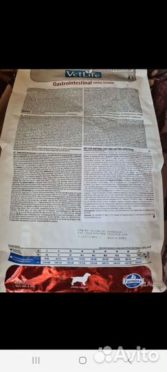 Сухой корм для собак