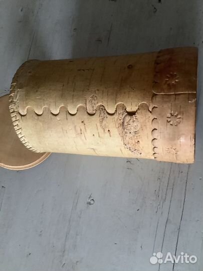 Туес берестовый большой