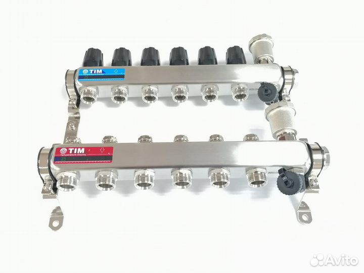 Коллекторная группа без расходомеров и кранов 1