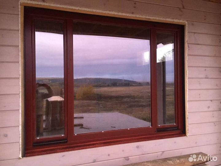 Изготовление деревянных окон Любая форма и размер