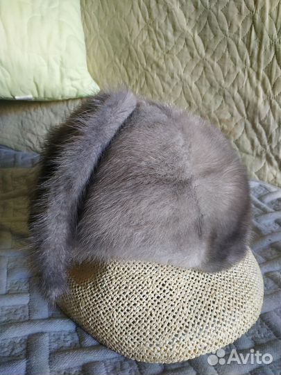 Шапка норковая женская