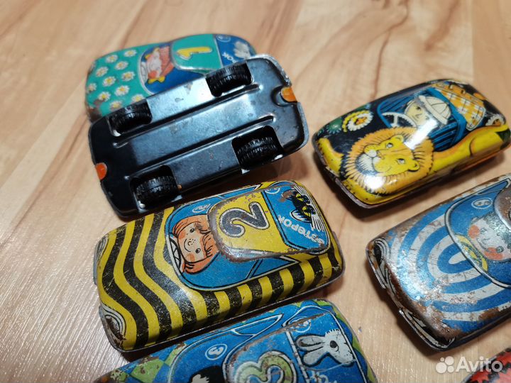 Машинки металлические детские СССР