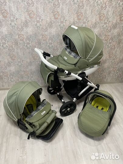 Коляска 3 в 1 tutis style new