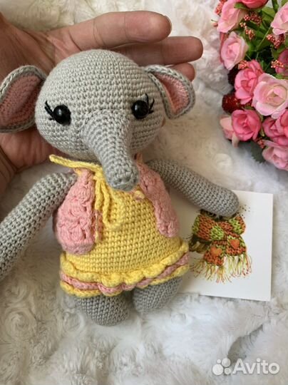 Вязаные игрушки ручной работы
