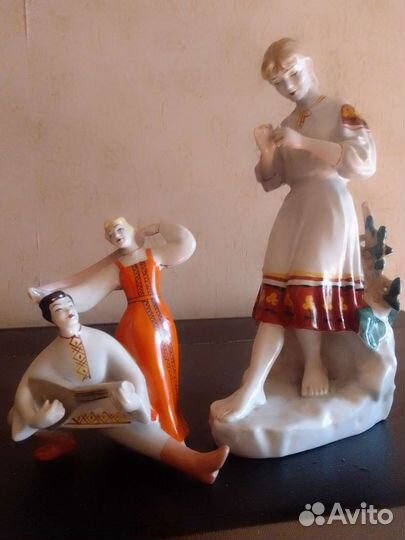 Фарфоровые статуэтки СССР