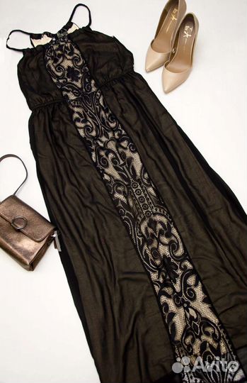 Платье длинное