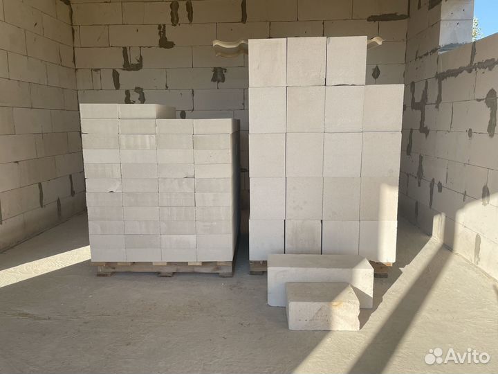 Блок газобетонный Д600 625х200х250 излишки