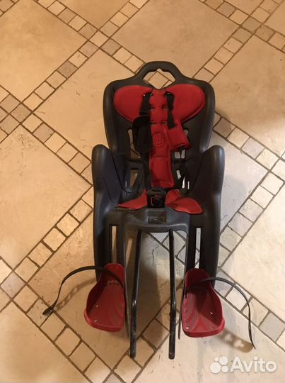 Заднее детское велокресло