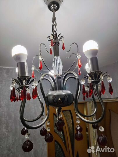 Люстра потолочная италия бу