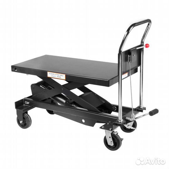 Платформенная тележка с подъемным столом г/п 750кг
