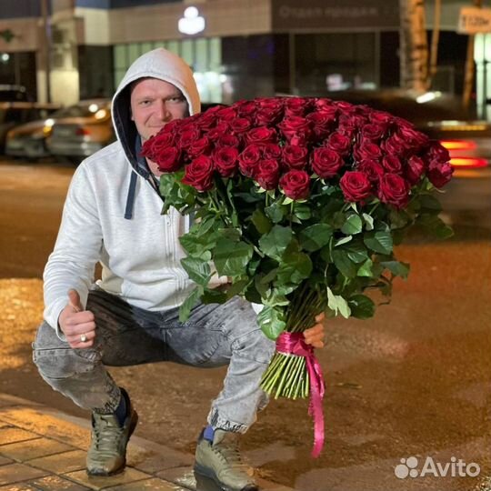 Роза Доставка цветов роз 101 71 51