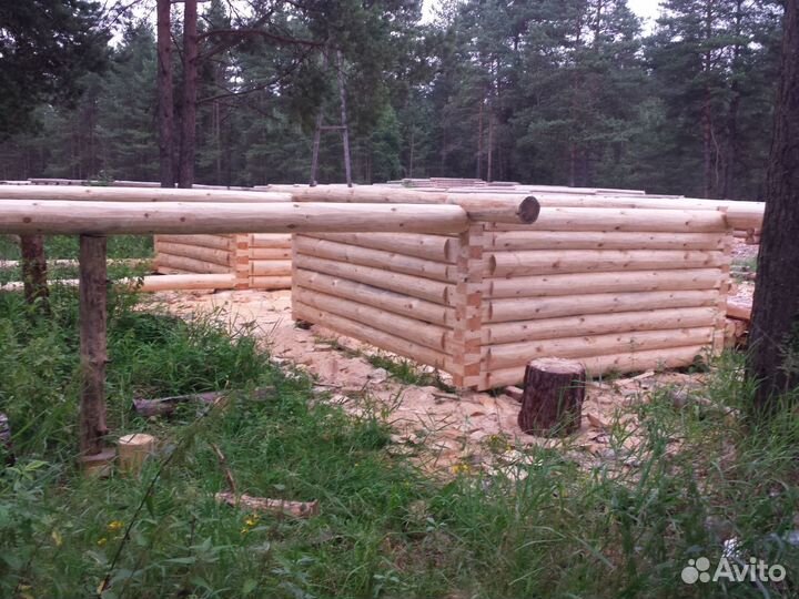 Сруб бани 3х3