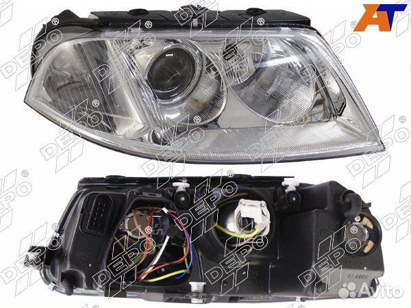 Фара volkswagen passat, VW passat B5 00-05