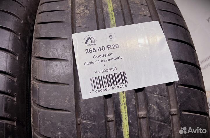 Goodyear Eagle F1 Asymmetric 3 265/40 R20 94Y