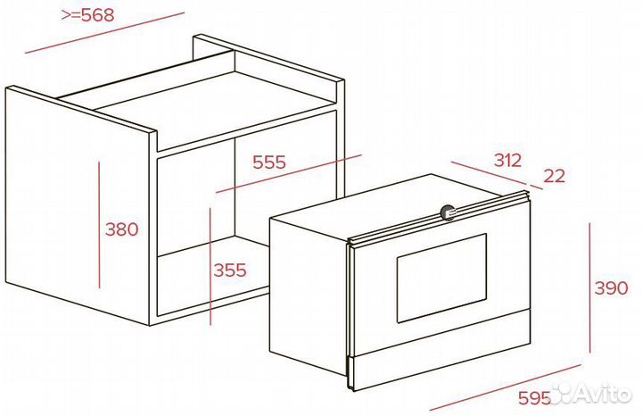Микроволновая печь teka MWR 22 BI BB