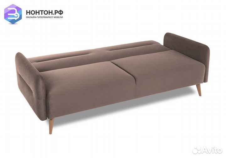 Диван книжка Хюгге коричневый