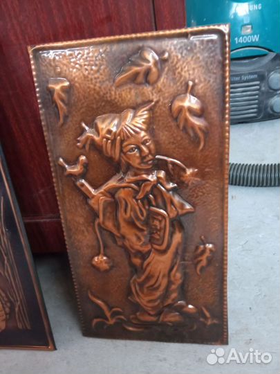 Медные чеканки