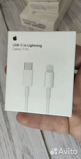 Блок быстрой зарядки iPhone 20W+кабель Type-C