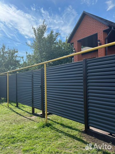 Забор жалюзи под заказ