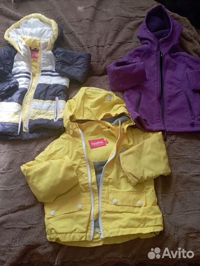 Куртки Ветровки для девочки 110 размер пакетом