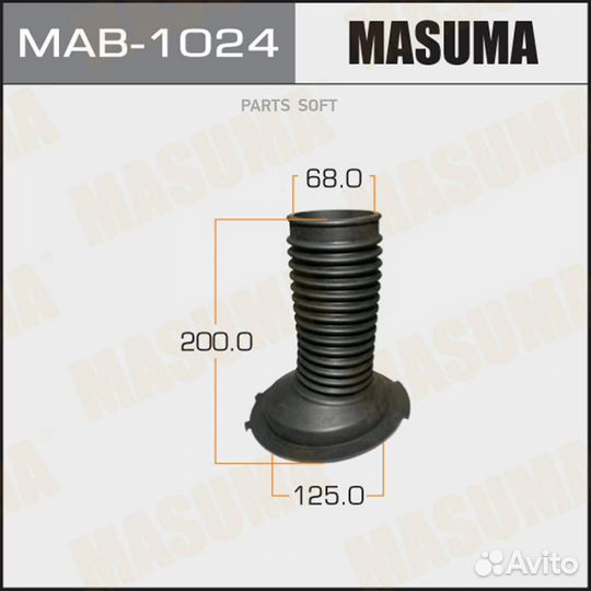 Masuma MAB-1024 MAB-1024 пыльник амортизатора пере