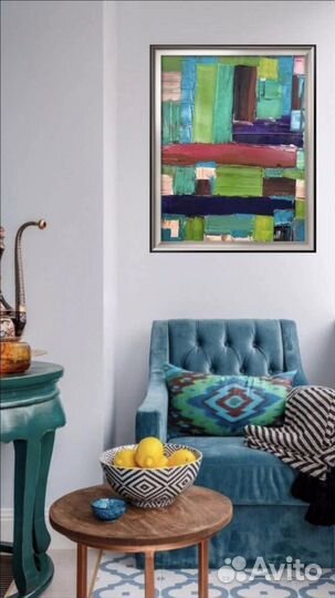 Картина маслом Абстракция