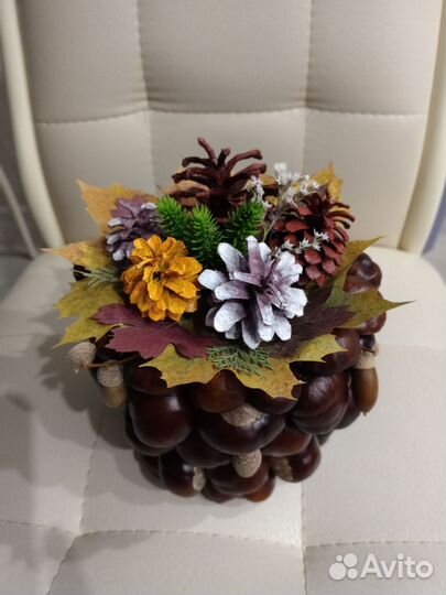 Поделка (композиция) осенняя