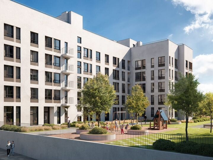 2-к. квартира, 69,6 м², 1/6 эт.