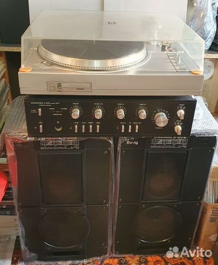 Комплект для прослушивания виниловых пластинок