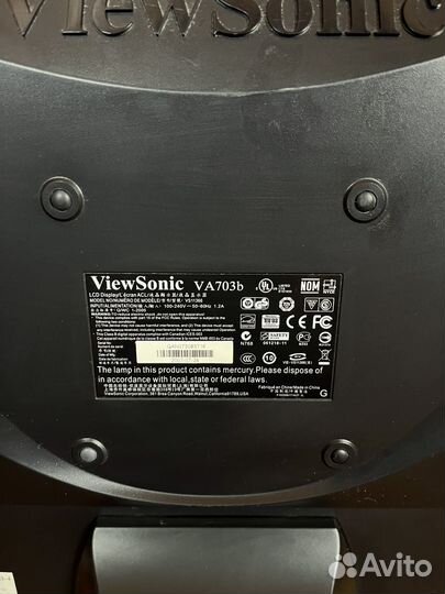 Монитор ViewSonic