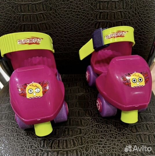 Ролики детские раздвижные, Самокат 2 в 1