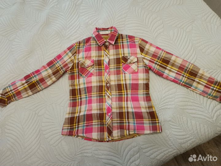 Рубашка на меху 42