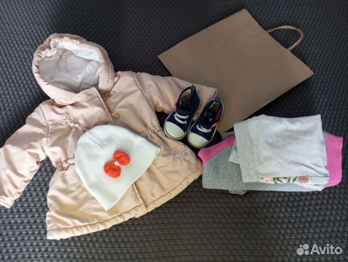 Вещи пакетом на девочку 80 86