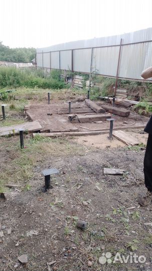 Установка свай винтовых под ключ